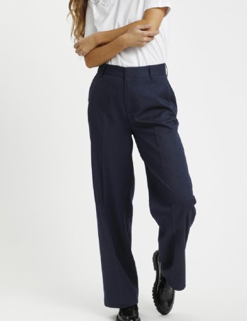 Pantaloni Kaffe, bleumarin