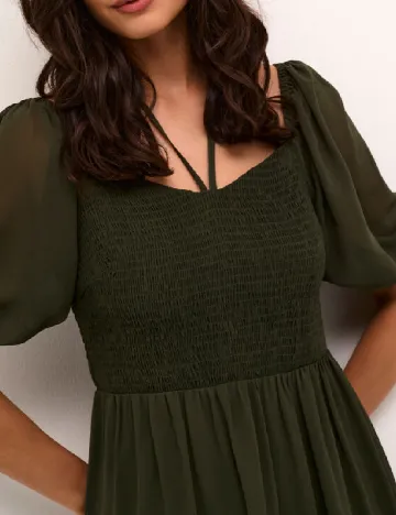 Rochie medie Kaffe, verde