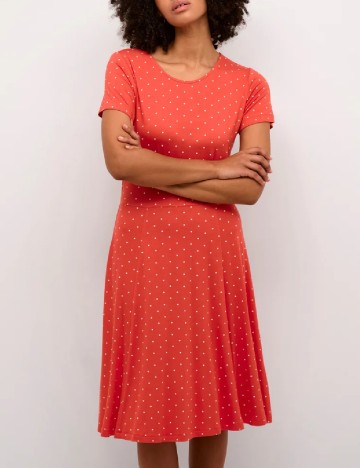 Rochie scurta Kaffe, corai
