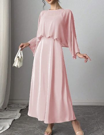 Rochie lunga SHEIN, roz