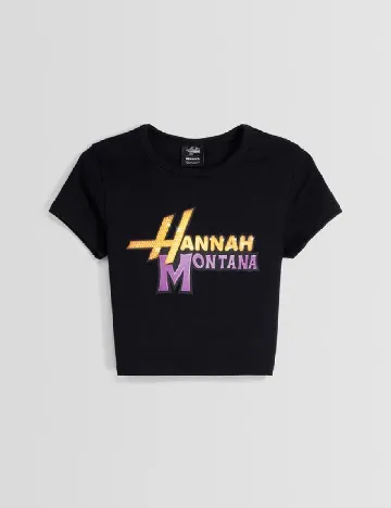 Top Bershka, negru