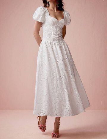 Rochie lunga SHEIN, alb