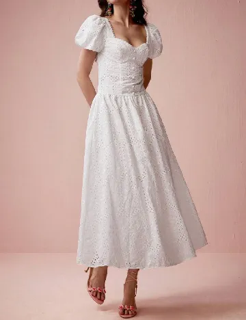 Rochie lunga SHEIN, alb