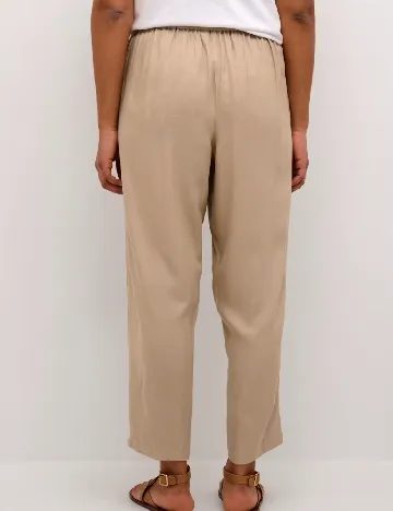 Pantaloni Kaffe, crem