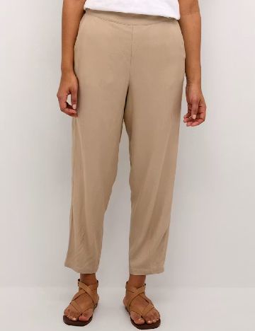Pantaloni Kaffe, crem