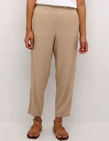 Pantaloni Kaffe, crem