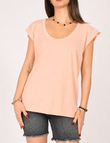 Tricou Zara, piersica