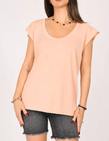 Tricou Zara, piersica
