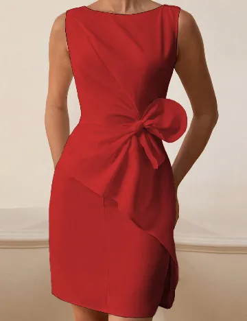 Rochie scurta SHEIN, rosu
