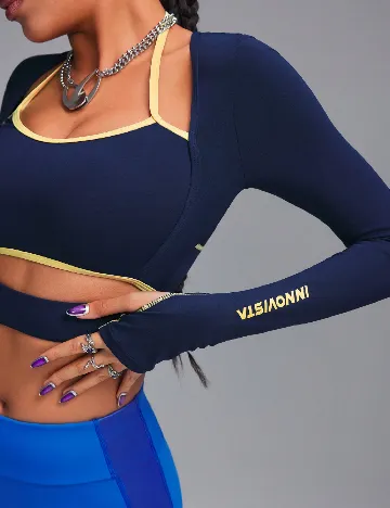 Top SHEIN, bleumarin