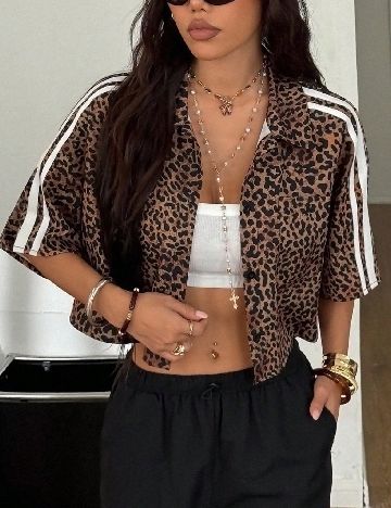 Camasa SHEIN, animal print