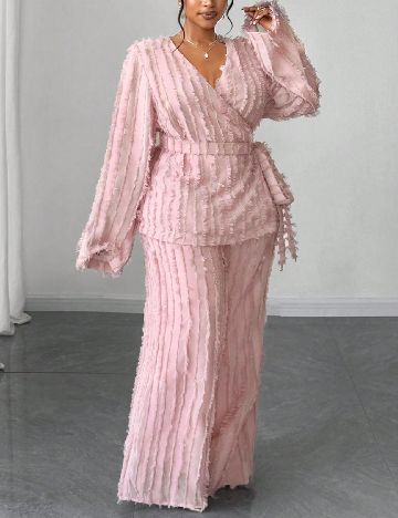 Compleu SHEIN CURVE, roz