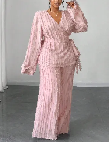 Compleu SHEIN CURVE, roz