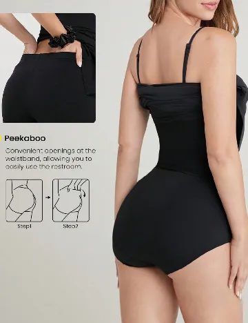 Rochie modelatoare GLOWMODE, negru