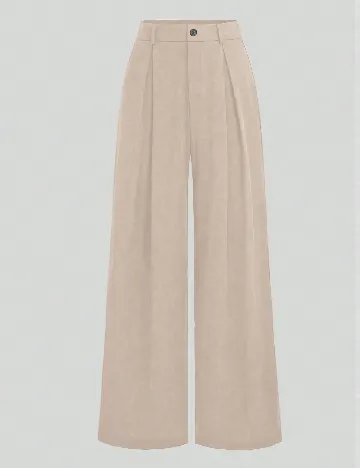 Pantaloni SHEIN CURVE, bej