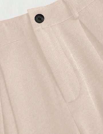 Pantaloni SHEIN CURVE, bej