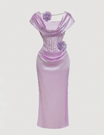 Rochie lunga SHEIN, mov