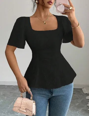 Bluza SHEIN, negru