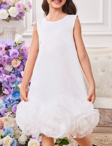 Rochie Shein Kids, alb
