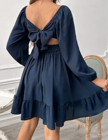 Rochie scurta SHEIN Maternity, bleumarin