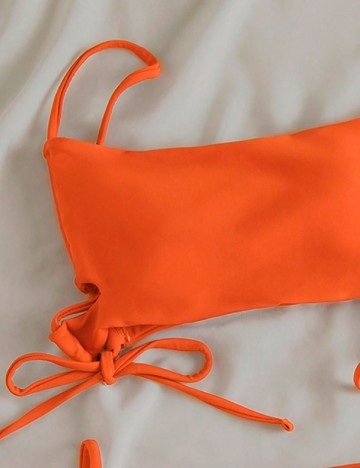 Costum de baie SHEIN, portocaliu