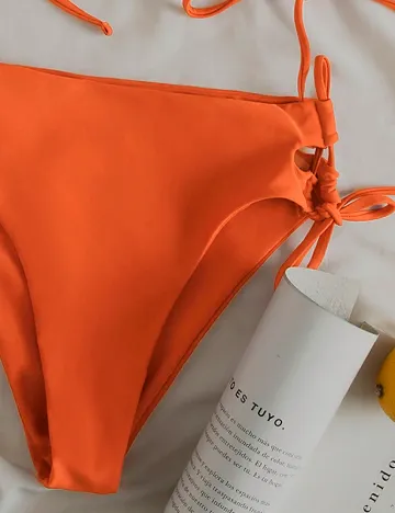 Costum de baie SHEIN, portocaliu