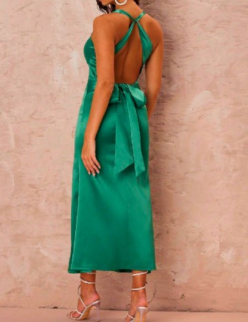 Rochie medie SHEIN, verde