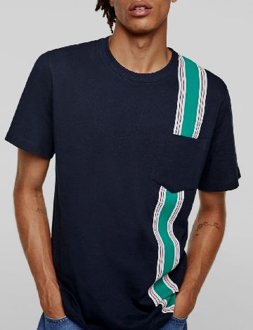 Tricou Zara, bleumarin inchis
