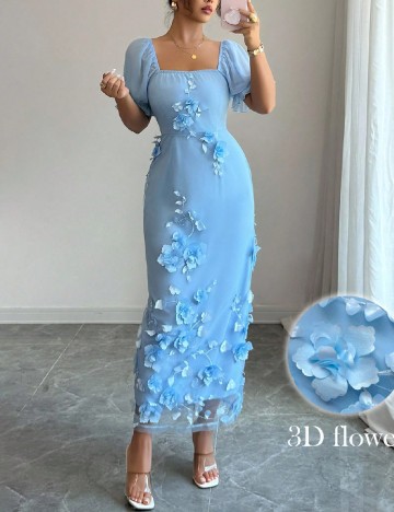 Rochie lunga SHEIN, albas