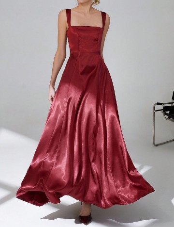 Rochie lunga SHEIN, rosu