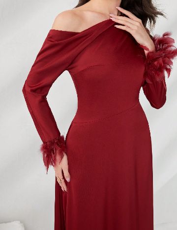 Rochie lunga SHEIN, rosu