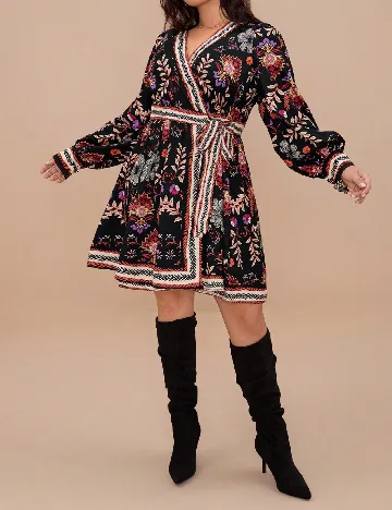 Rochie scurta SHEIN CURVE, mix culori