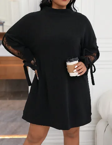 Rochie scurta SHEIN CURVE, negru
