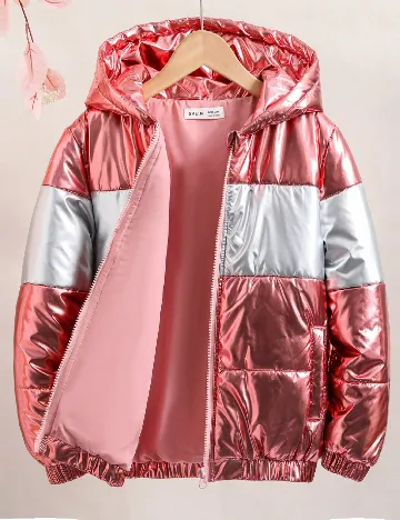 Geaca Shein Kids, mix culori
