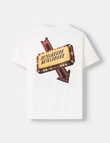 Tricou Bershka, alb