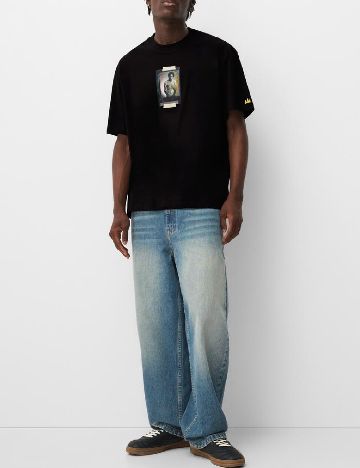 Tricou Bershka, negru
