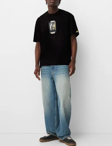 Tricou Bershka, negru