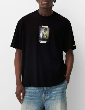 Tricou Bershka, negru
