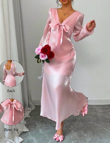 Rochie lunga SHEIN, roz