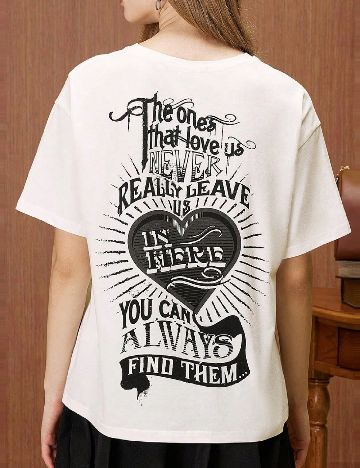 Tricou SHEIN, alb