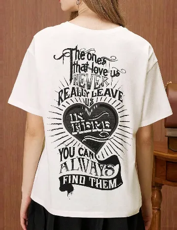 Tricou SHEIN, alb
