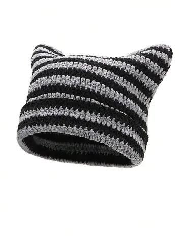 Caciula Shein Kids, negru