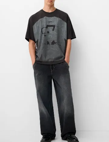 Tricou Bershka, negru