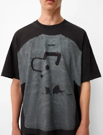 Tricou Bershka, negru