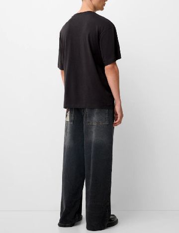 Tricou Bershka, negru