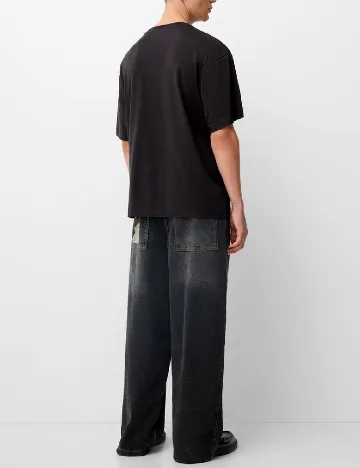 Tricou Bershka, negru