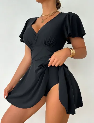 Costum de baie SHEIN, negru