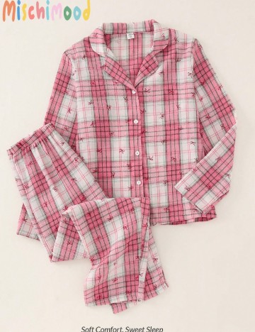 Pijama Shein Kids, roz