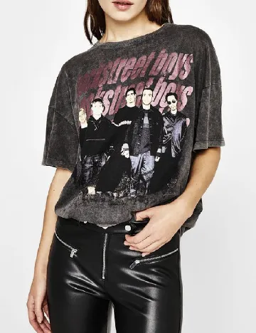 Tricou Bershka, gri