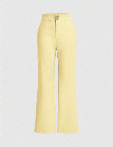Pantaloni SHEIN, galben